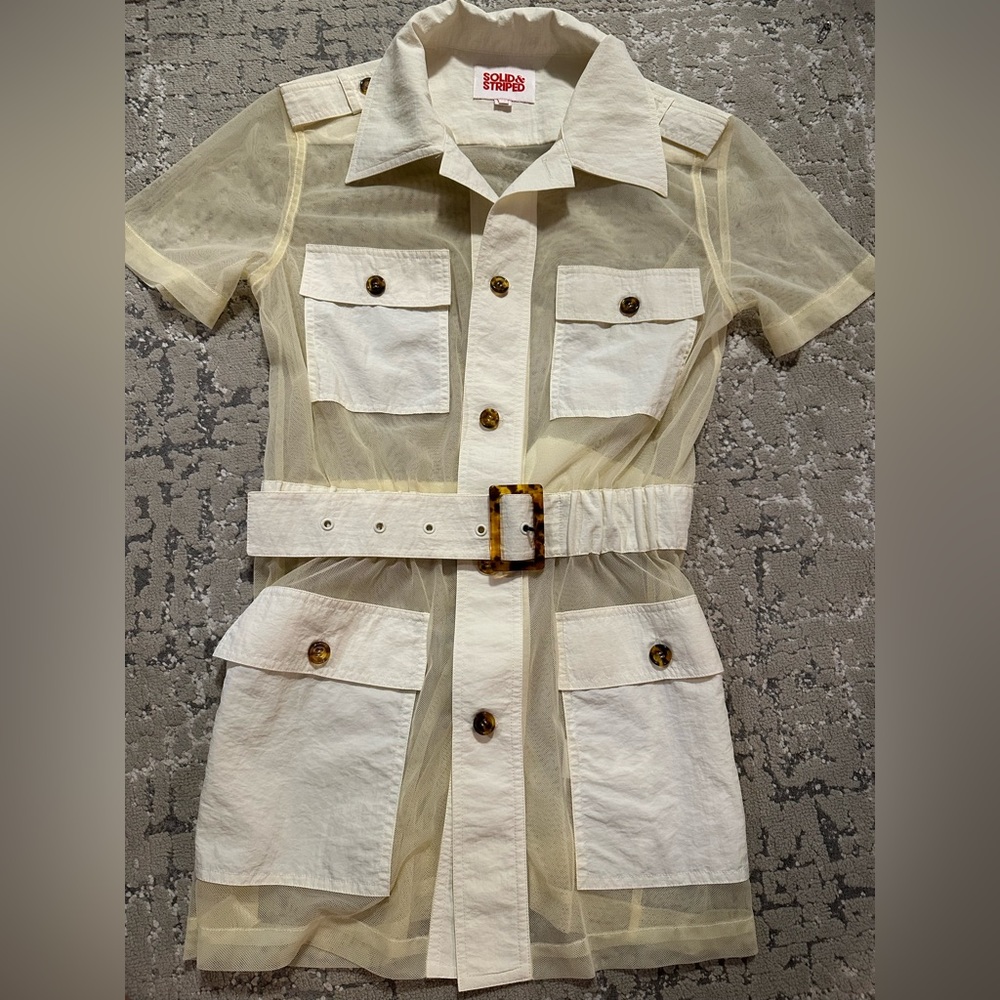 Solid & Striped Summer Cover Up